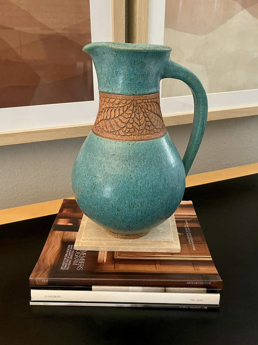 TURQUOISE PITCHER