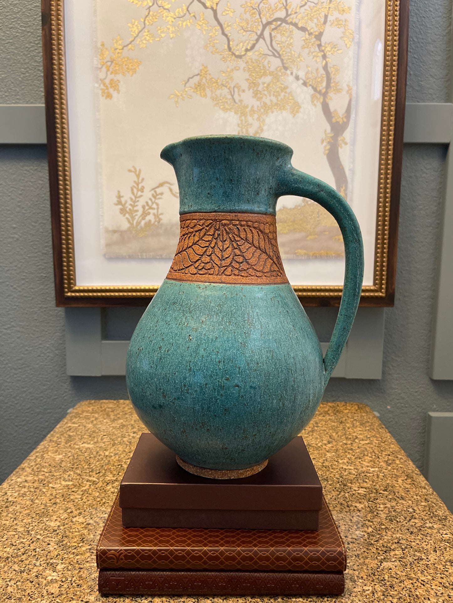 TURQUOISE PITCHER