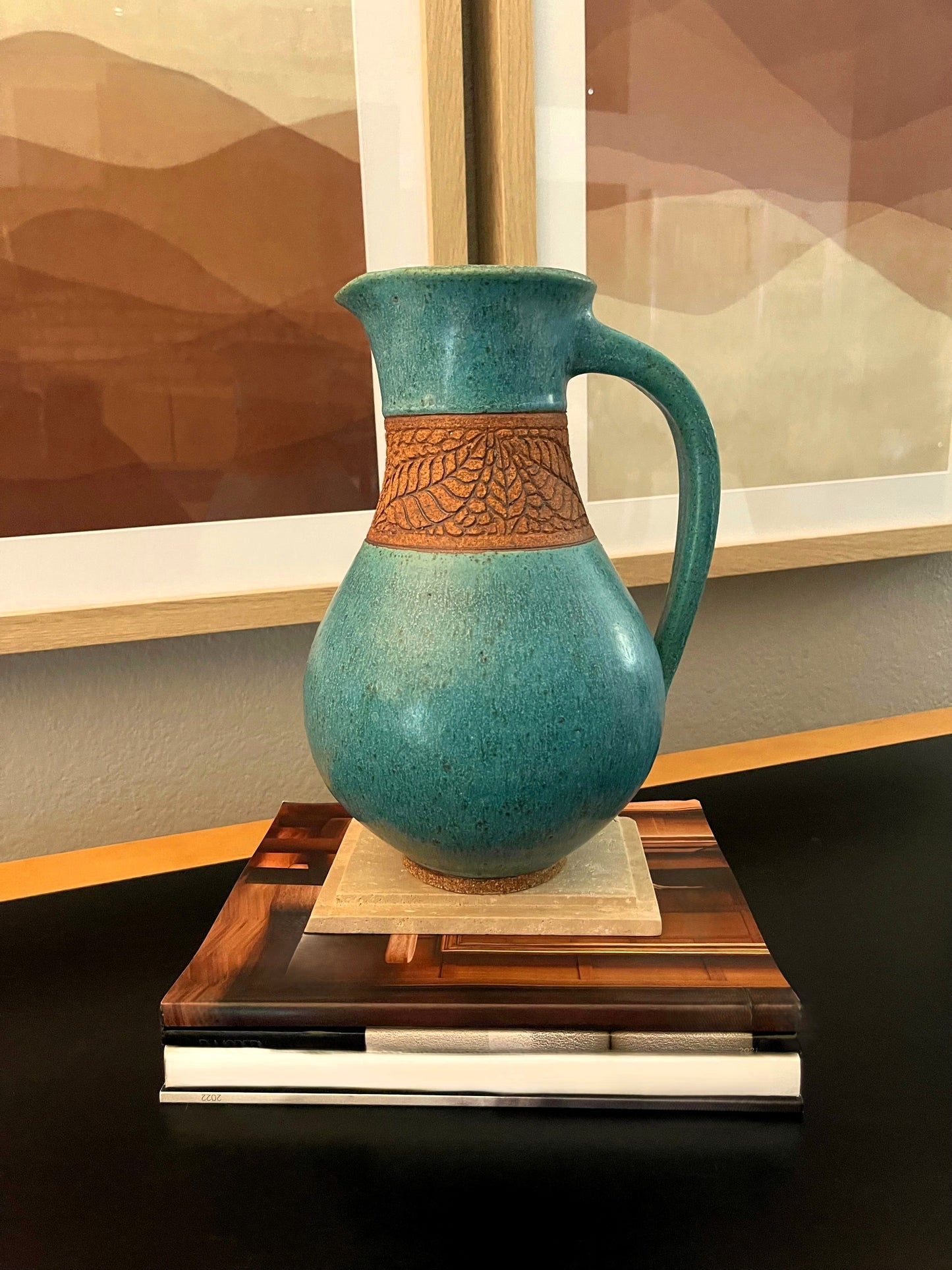 TURQUOISE PITCHER