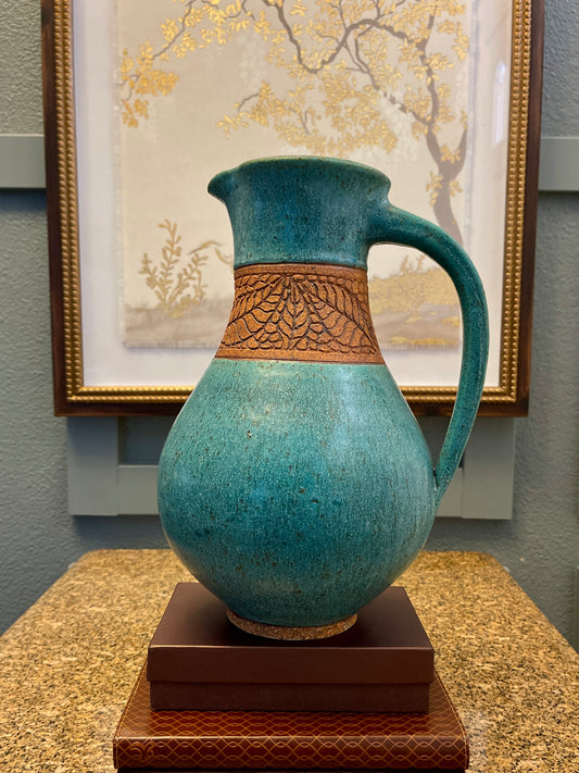 TURQUOISE PITCHER