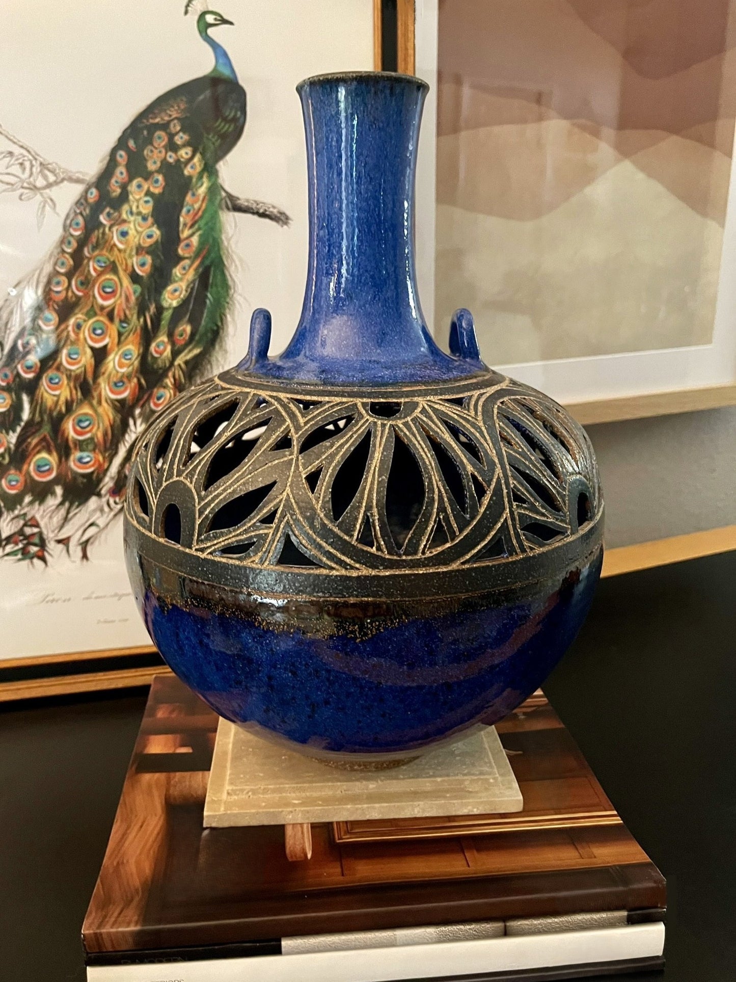 PEACOCK BLEU