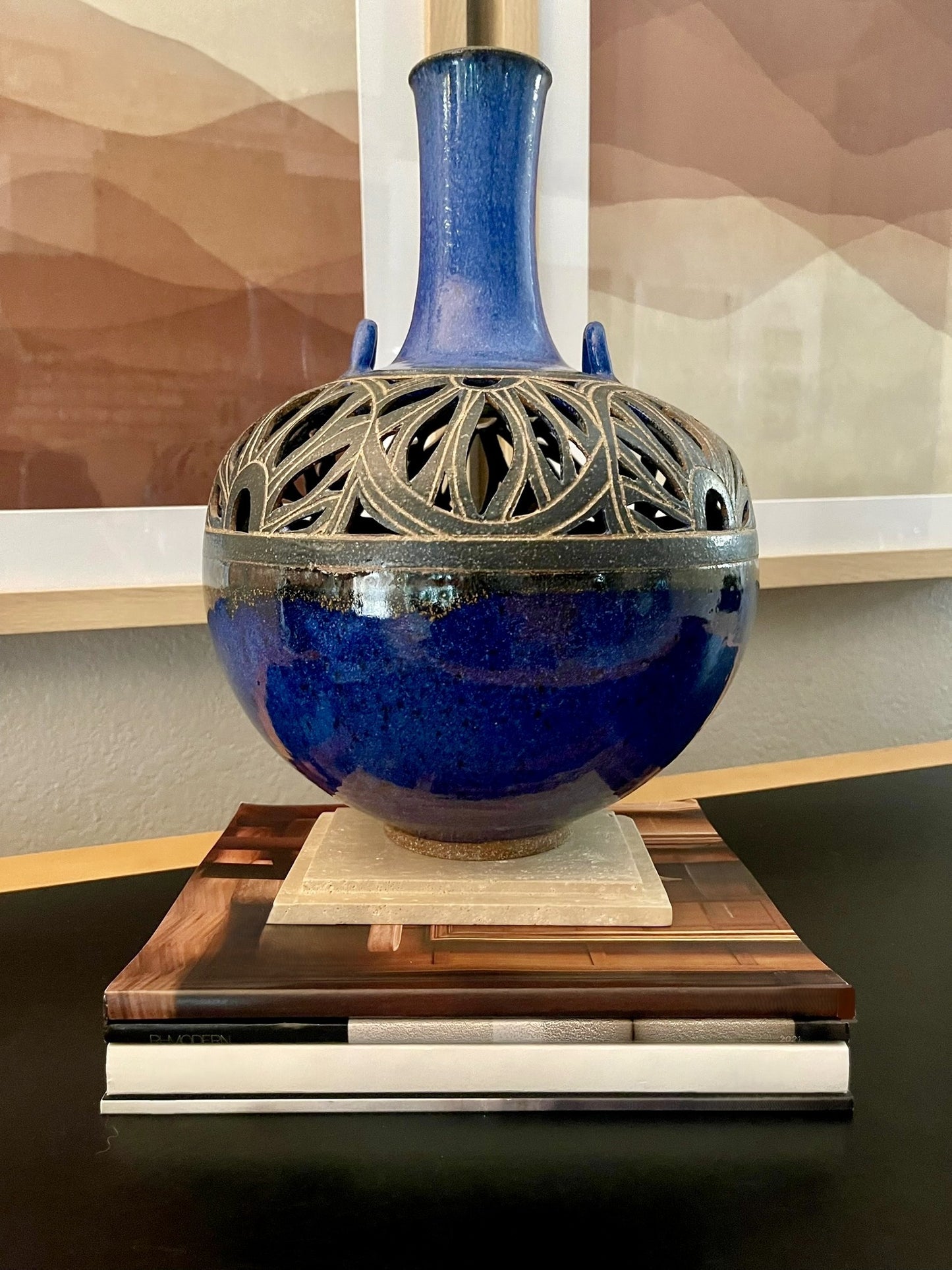 PEACOCK BLEU